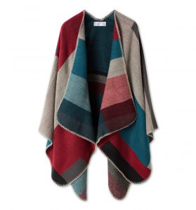 poncho c&a estilo casual