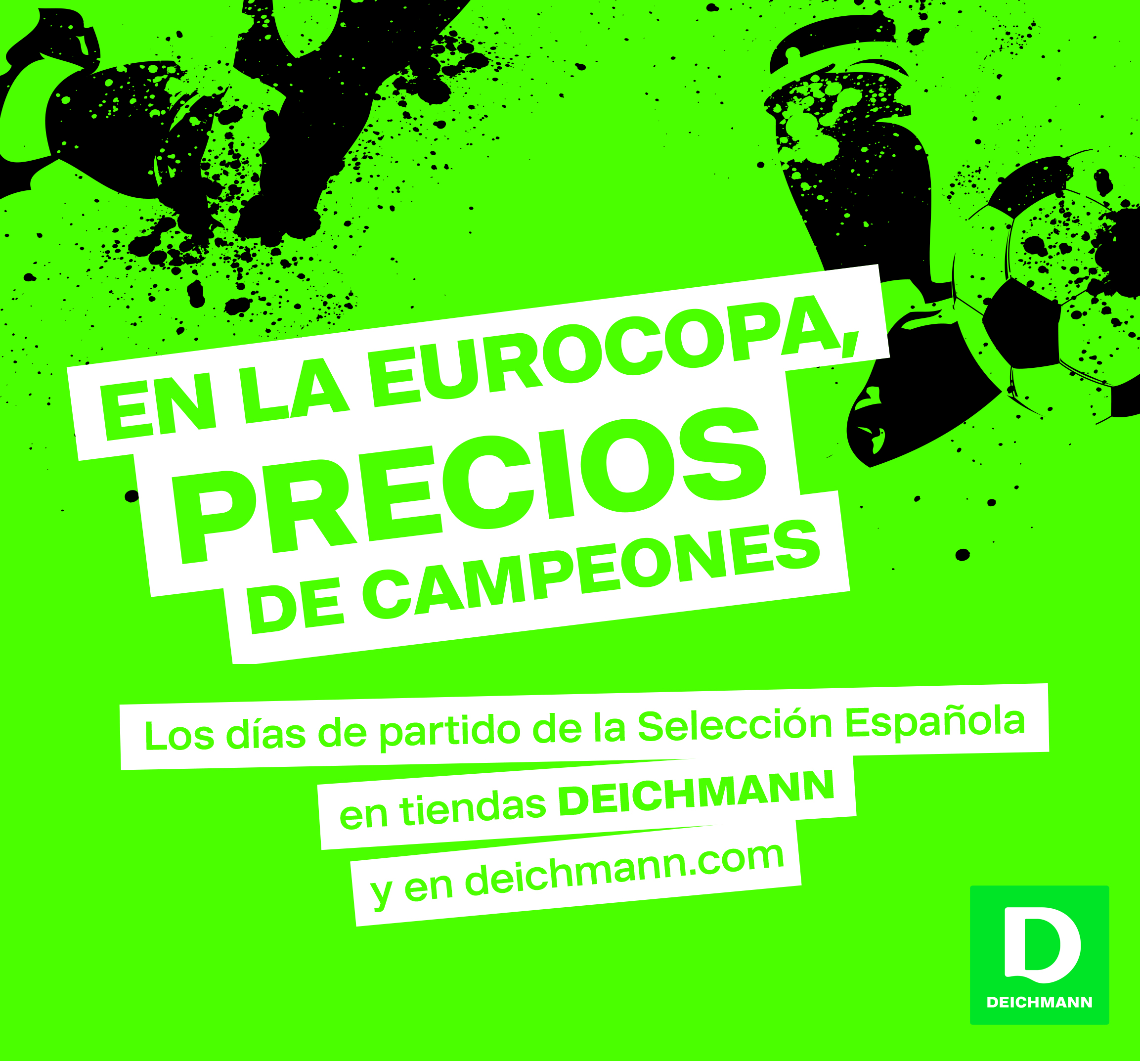 La Eurocopa en Deichmann