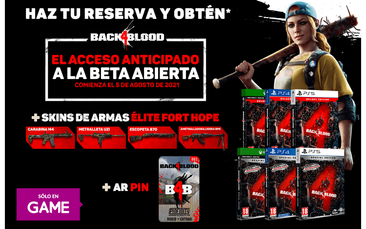 Dale caña al cooperativo de BACK 4 BLOOD - GAME