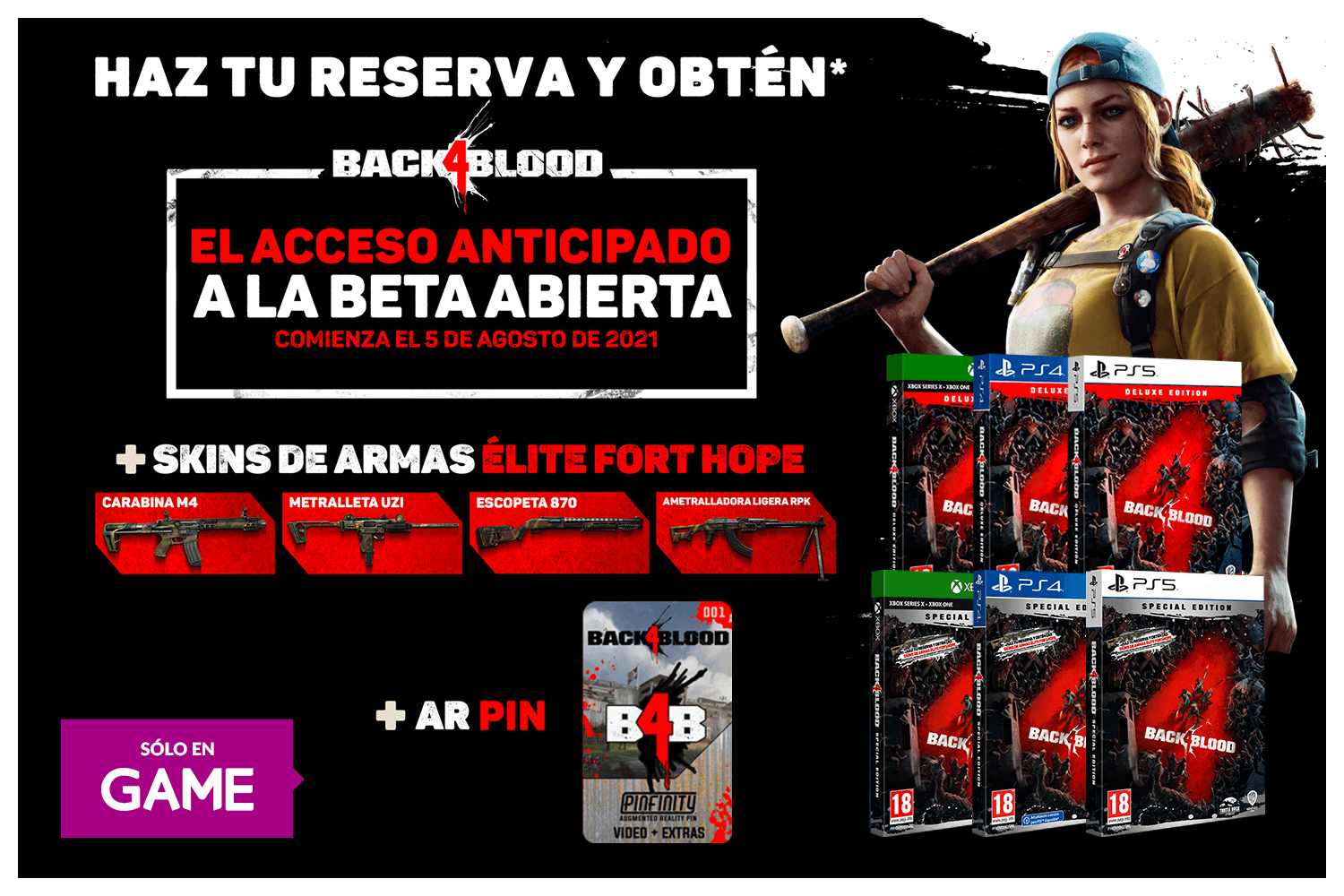 Dale caña al cooperativo de BACK 4 BLOOD - GAME