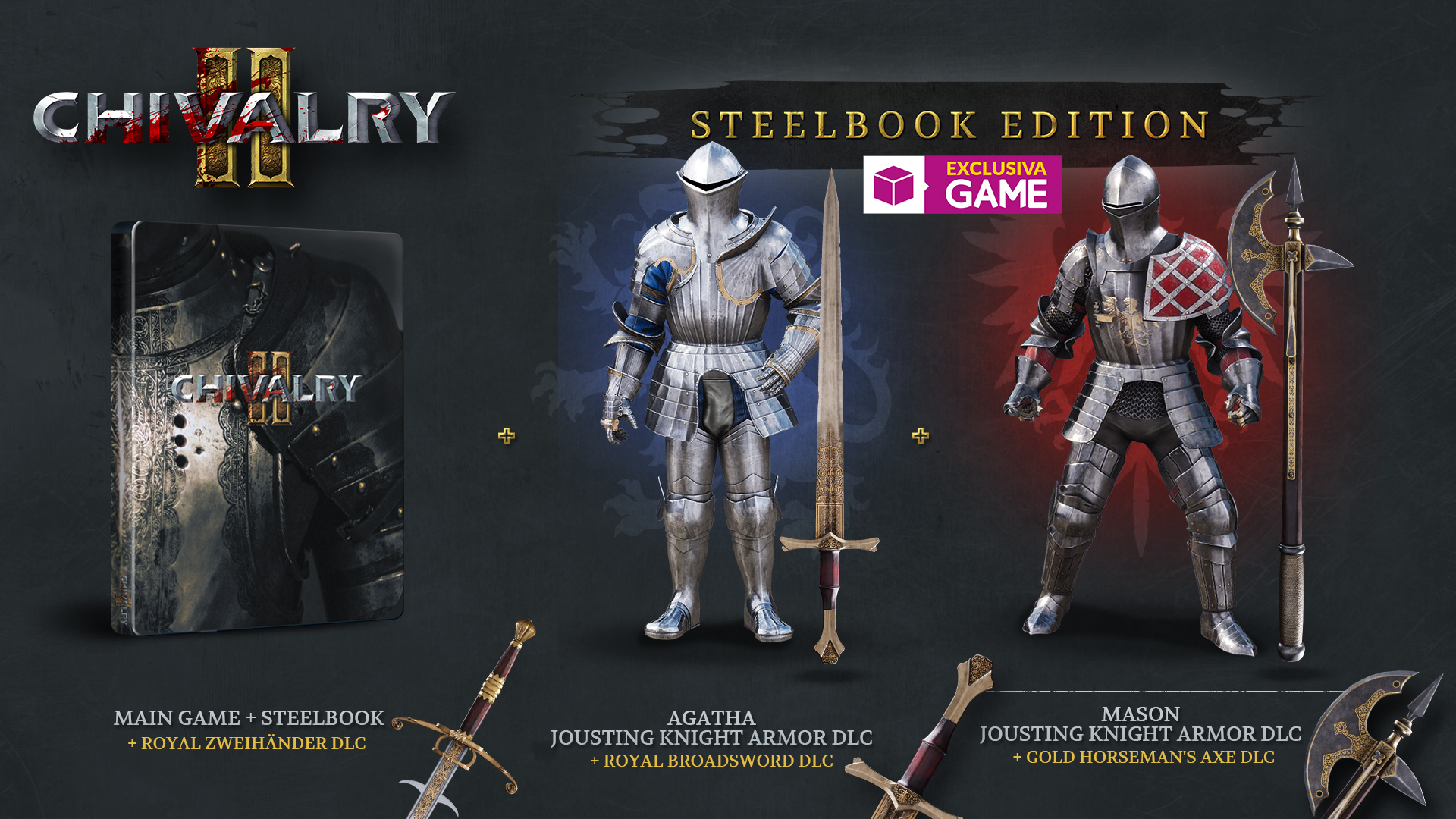 Chivalry 2 Steelbook