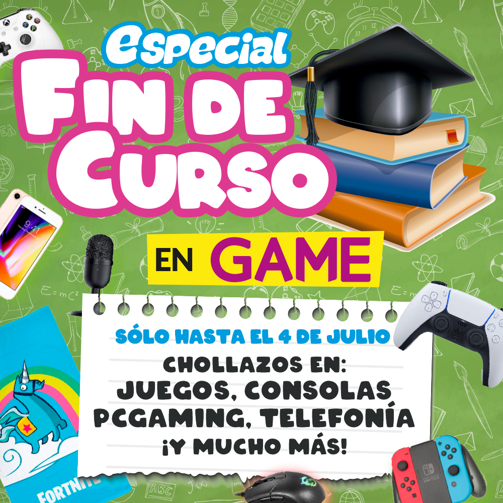 Ofertas especiales de fin de curso.