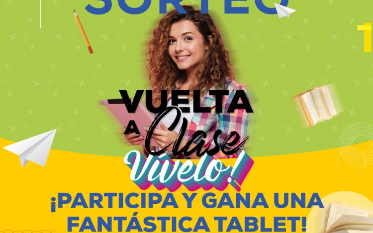 SORTEO VUELTA A CLASE - ¡Gana una fantástica tablet!