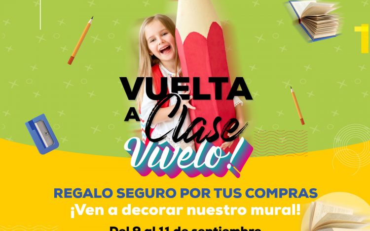 VUELTA A CLASE - ¡Ven a decorar nuestro mural!